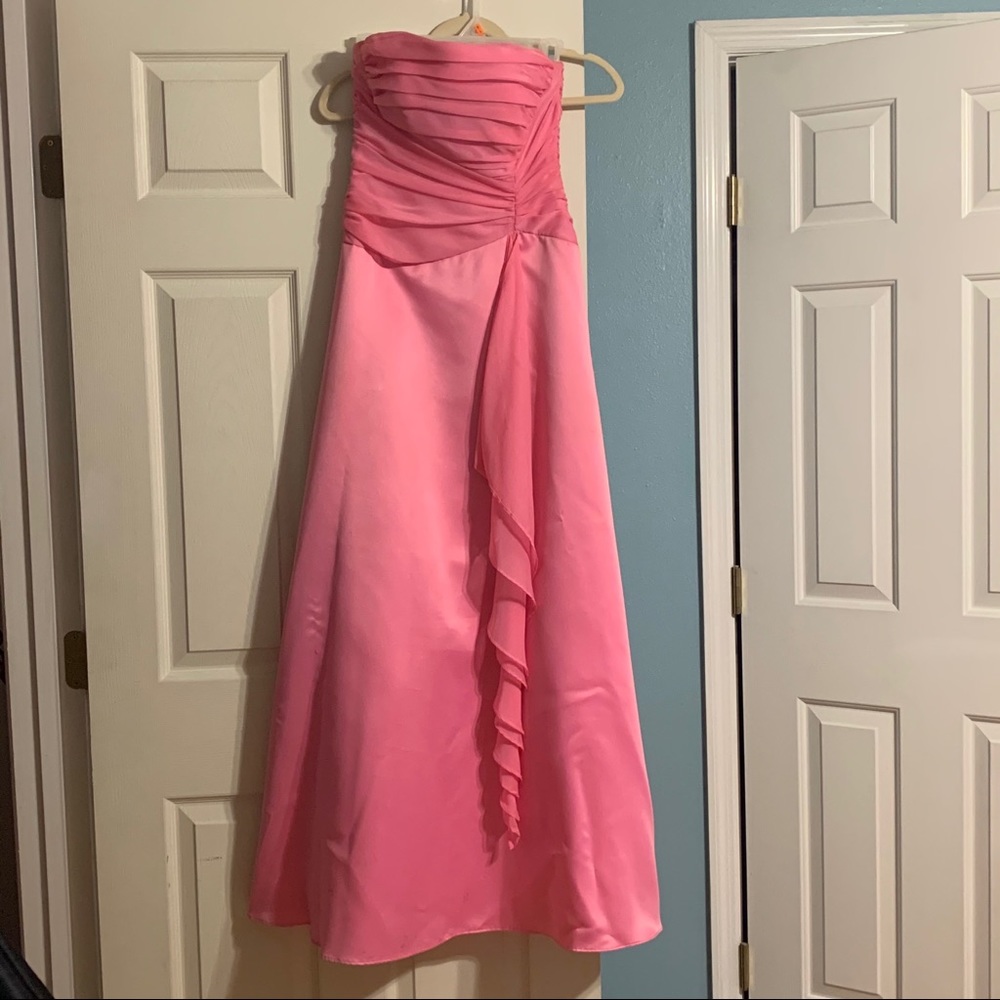 Masquerade Long Pink Gown